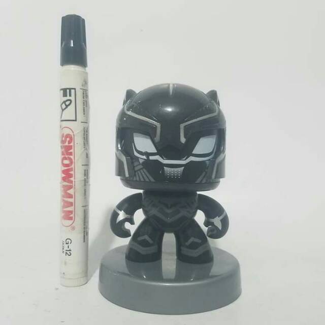 Jual mainan action figure black panther avengers mighty muggs tinggi ...