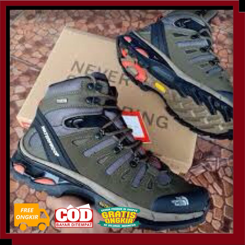 Jual Sepatu Keren Model Baru Best Seller Spatu Gunung Tnf Shopee