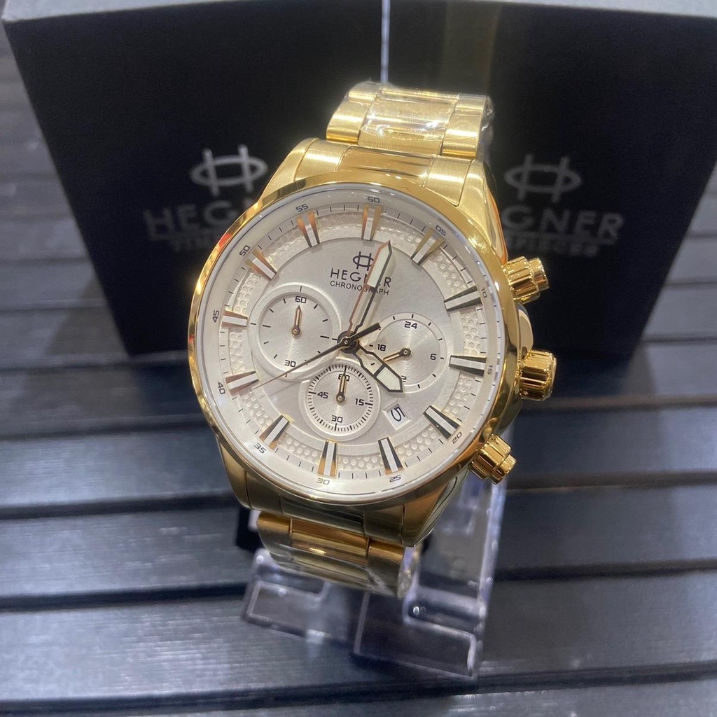 Jual JAM TANGAN PRIA SPORT HEGNER ORIGINAL CHRONOGRAPH HW9013G