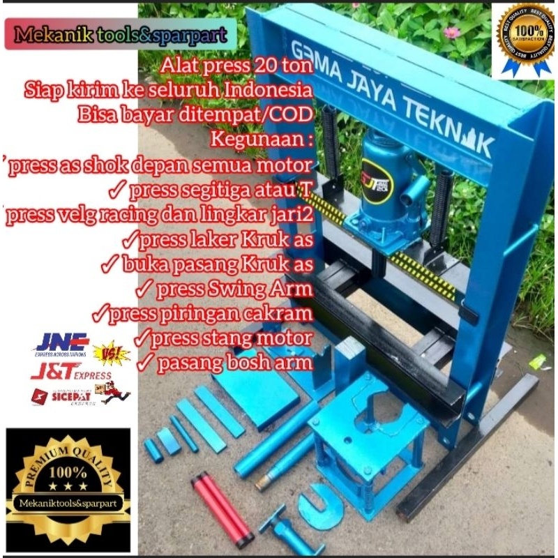 Jual Hidrolik press multifungsi alat press velg motor mobil | Shopee