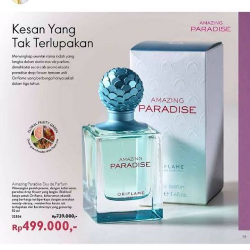 Amazing discount paradise oriflame