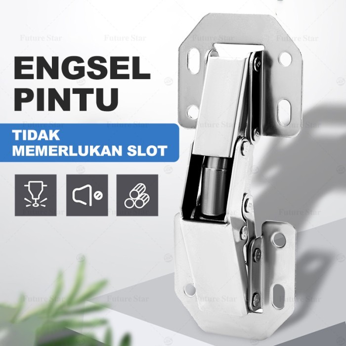Jual Engsel Sendok Kodok 4 Inch Tanpa Bobok 90 Derajat Hidden Frog ...