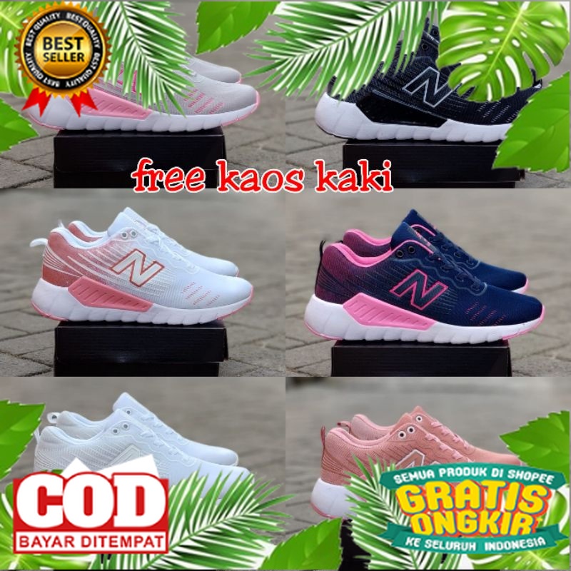 Jual SEPATU KEREN DESAIN BARU MODEL KEKINIAN /sepatu nb wanita paling