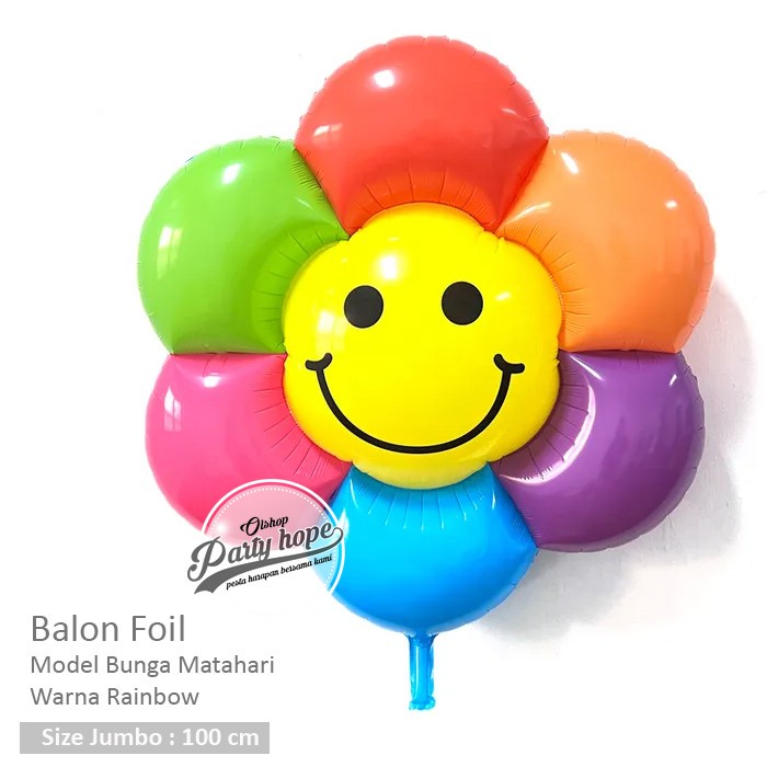 Jual Balon Foil Bunga Daisy Balon Bunga Daisy Balon Bunga Chamomile