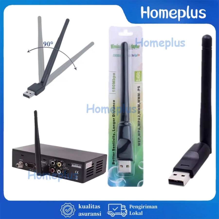 Jual HomePlus USB WiFi Set Top Box USB Dongle Antena MT7601 WIFI Dongle