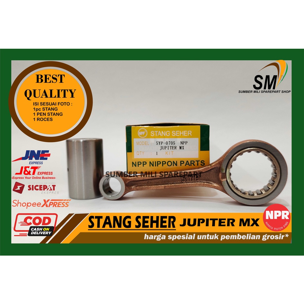 Jual STANG SEHER STANG SEKER CONROD KIT JUPITER MX NPP ORIGINAL 100