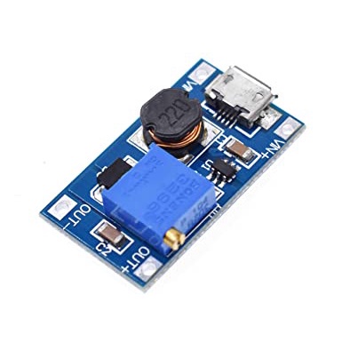 Jual (OML) DC-DC Boost Step up Adjustable Converter Micro USB 2-24V to ...