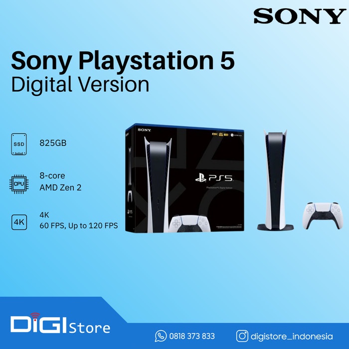 Jual Promo Toko Sony Playstation 5 Digital Version Garansi Resmi ...