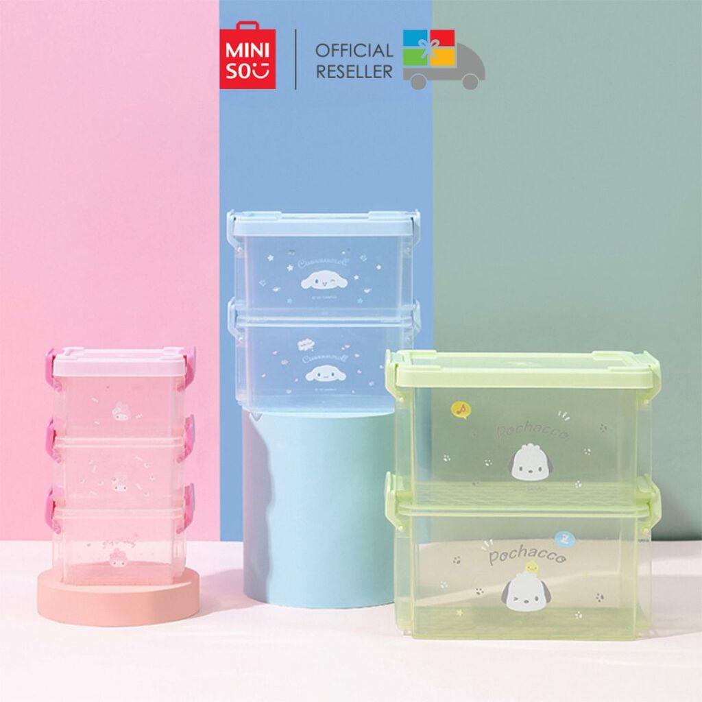 Jual Miniso x Sanrio Characters Storage Box / Kotak Penyimpanan ...