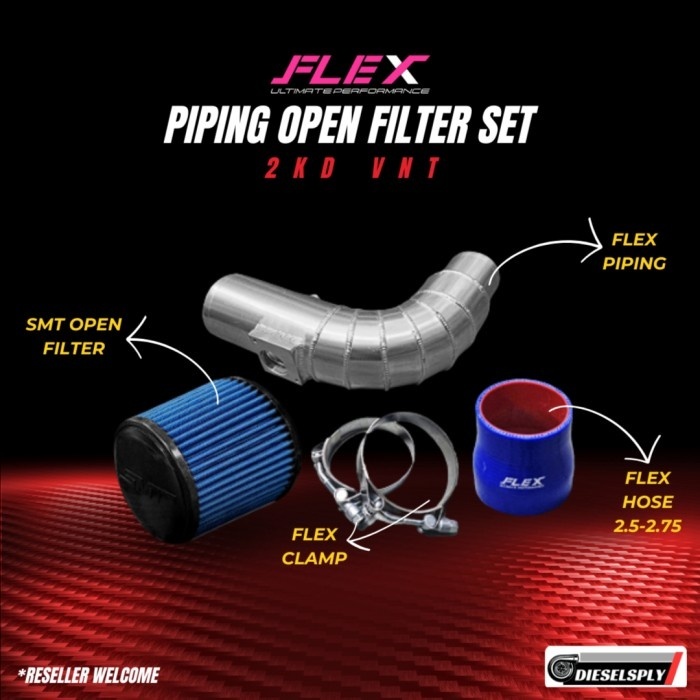 Jual Flex Piping Open Filter Set 2KD | Shopee Indonesia