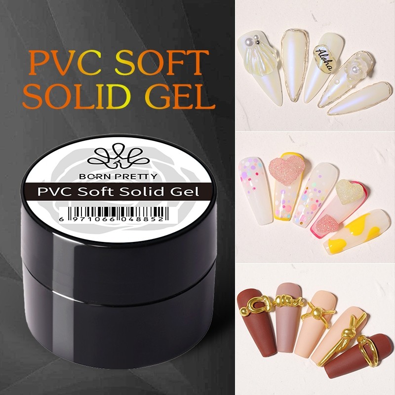 Jual BUUBUU-BORN PRETTY PVC SOLID GEL NAIL ART - NAIL ART PVC ...