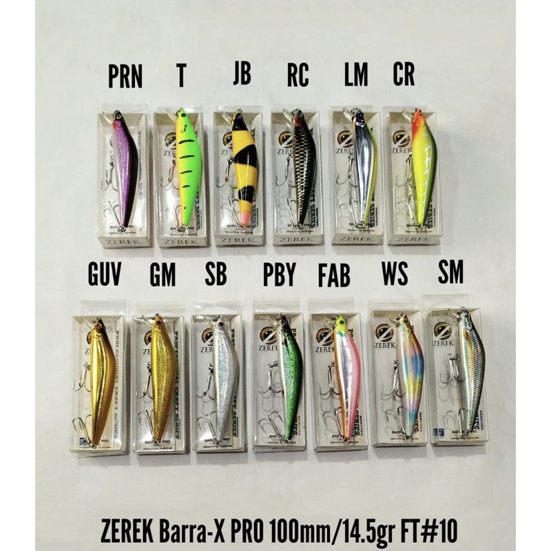 Jual Zerek Barra-X Pro 100mm | Shopee Indonesia