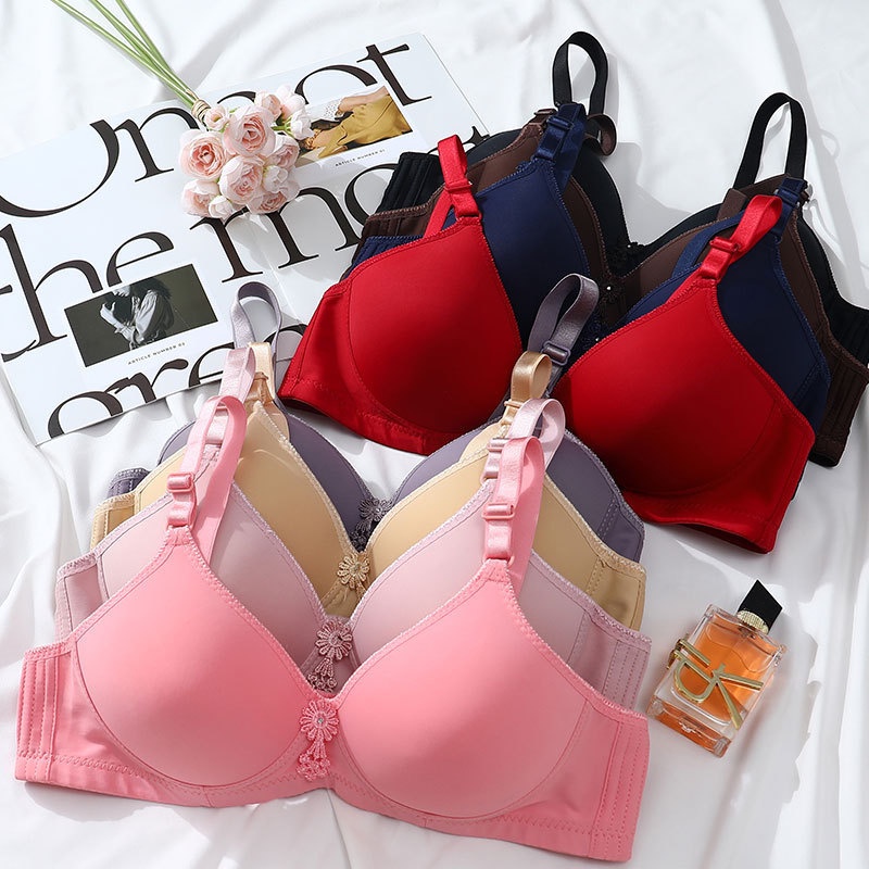 Jual BRA / BH WANITA 575 TANPA KAWAT UKURAN 36-42 KAIT 3 BRA LEMBUT ...