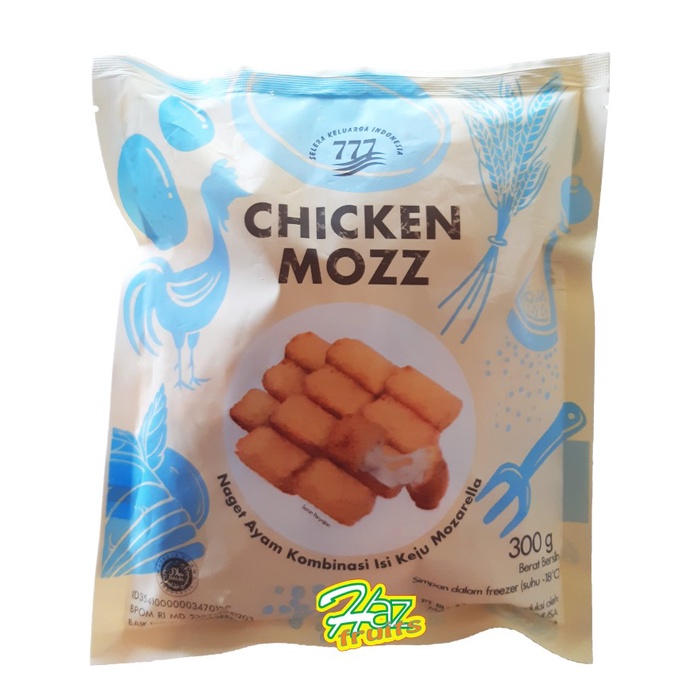 Jual 777 Chicken Mozz | Nugget Ayam Keju Mozarella 300g | Shopee Indonesia