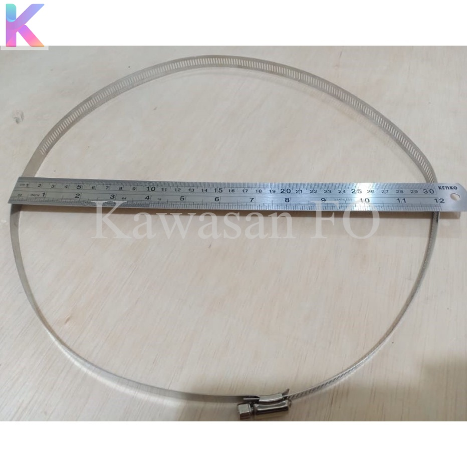 Jual Klem Ring Cincin/Clamring Fat besi pengikat odp Fiber Optik / Hose ...