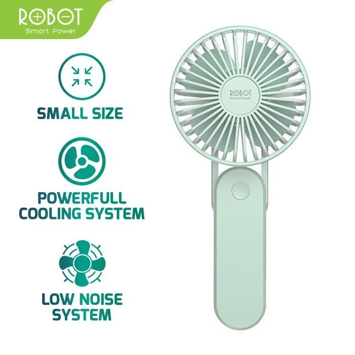 Jual Mini Fan Robot RT-BF11 Foldable 3 in 1 USB Mini Fan&Powerbank ...