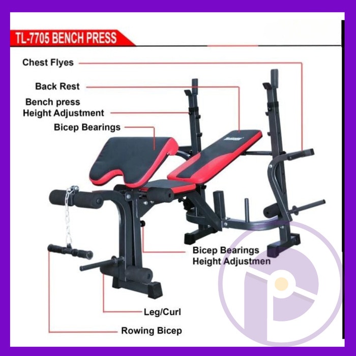 Vx 3600 Viva Bench Press Jual Paket Lengkap Bench Press Stick Dan