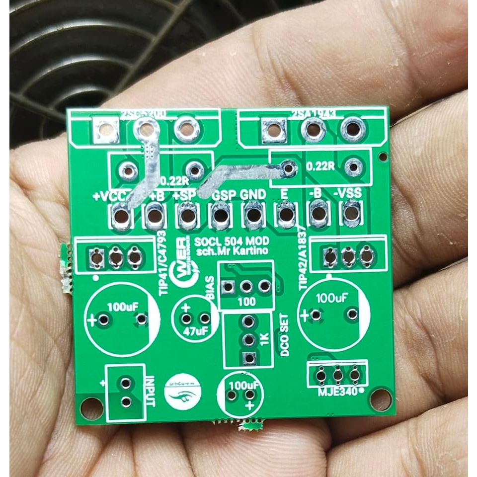 Jual KIT AMPLIFIER OCL MOD BY KARTINO BIAS DAN DCO SET Shopee Indonesia