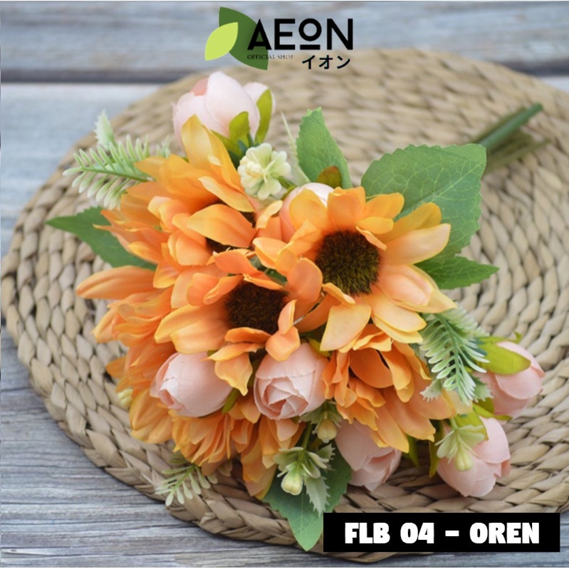 Jual Aeon Hand Bouquet Bunch Of Flower Satu Ikat Bunga Flb 04