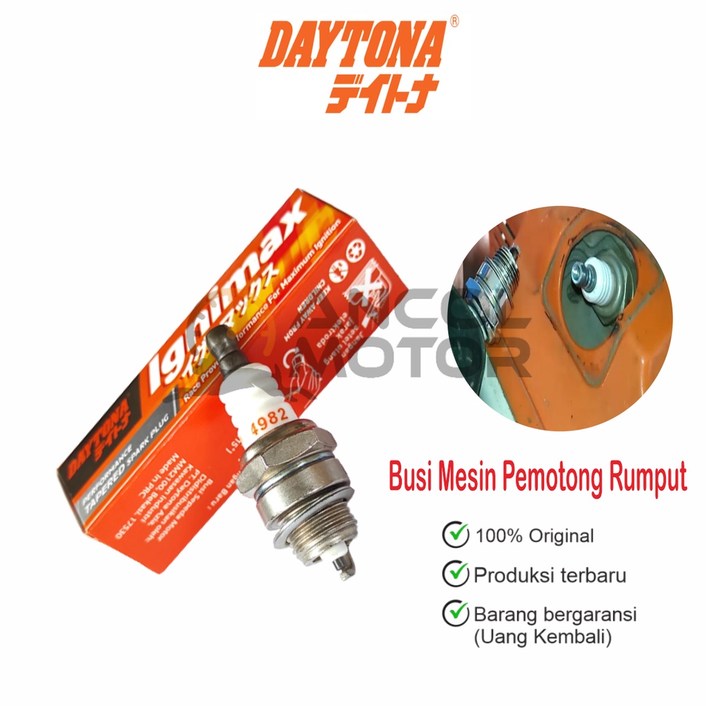 Jual Daytona Busi Mesin Rumput Gergaji Standard Spark Plug 4982 ...