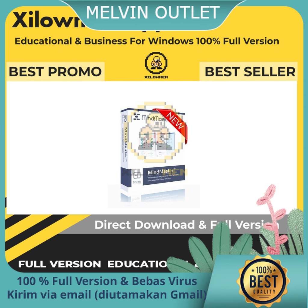 Jual [Full Version] Edraw MindMaster Pro Lifetime - Pembuatan Mind Map ...