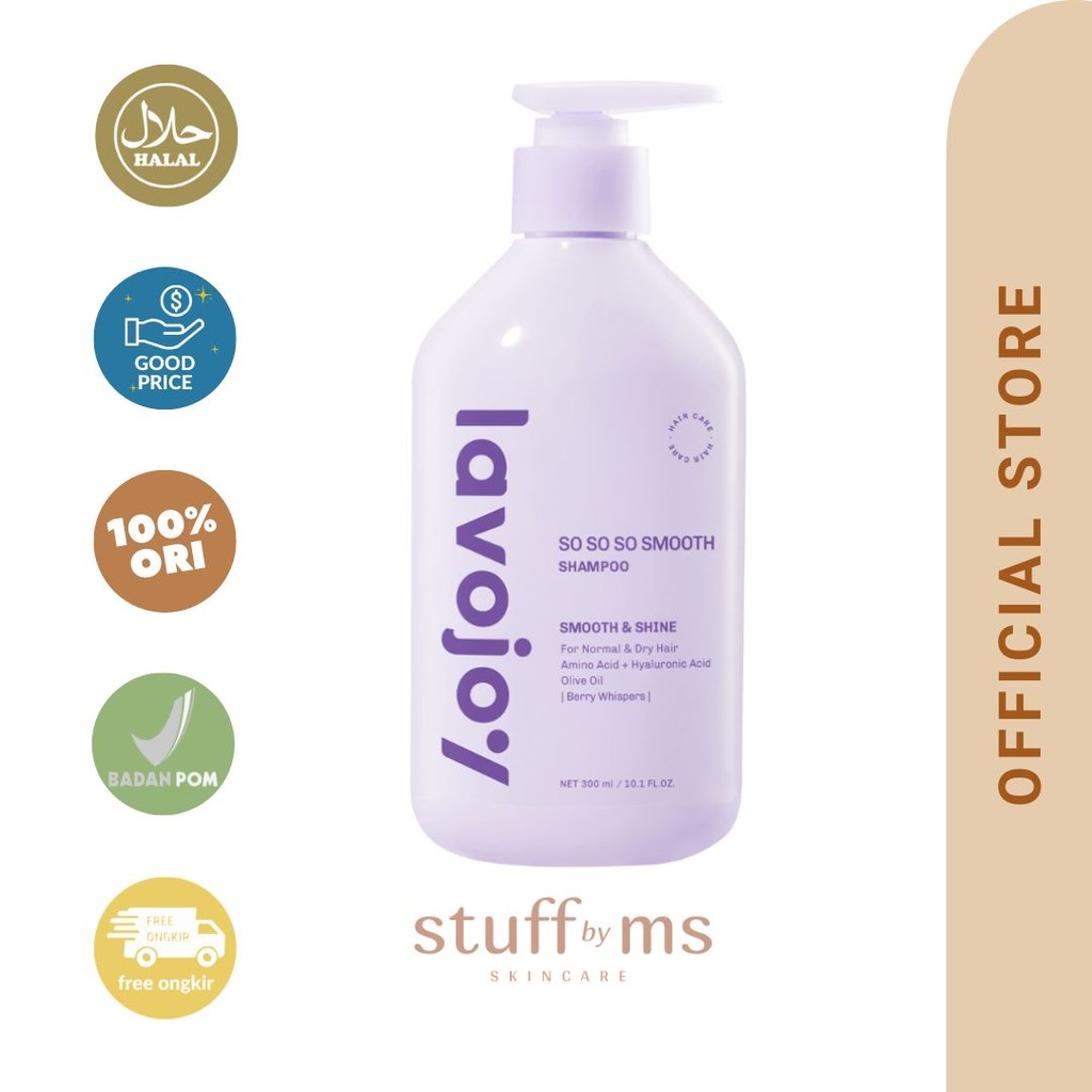 Jual SENARA (2 Lebih Hemat) Lavojoy So So Smooth Shampoo - 300ml ...
