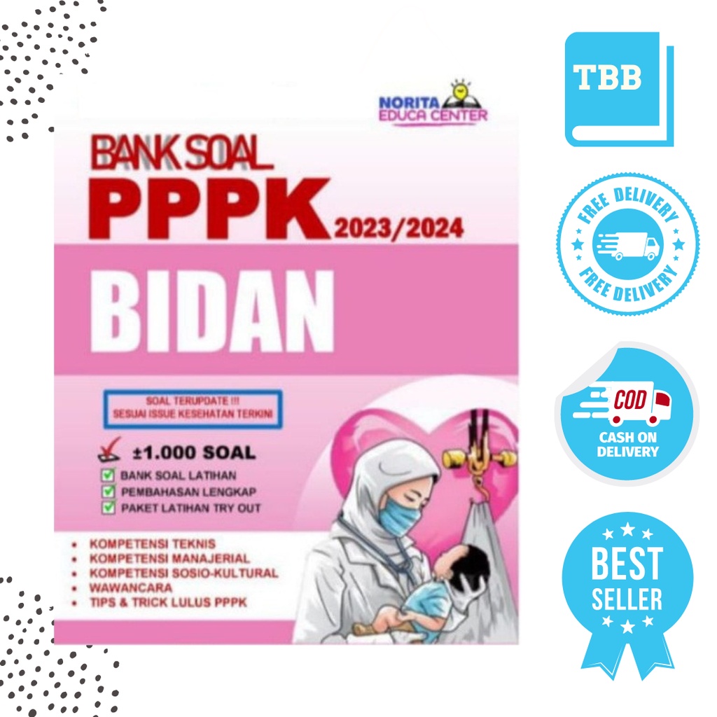 Jual BUKU BANK SOAL PPPK BIDAN 2023-2024 SOAL TERUPDATE | Shopee Indonesia