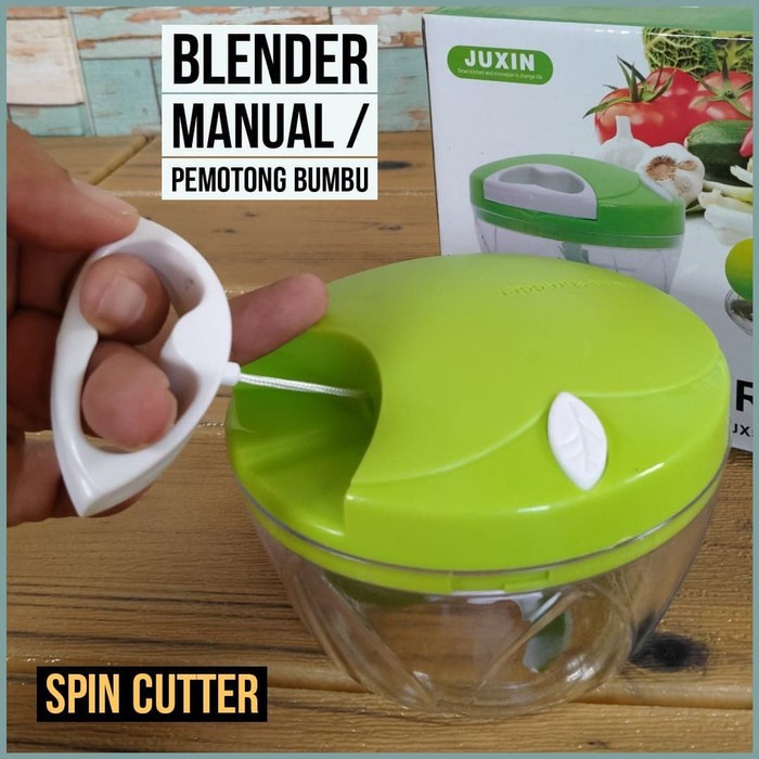 Jual Blender Tarik Manual EASY SPIN CUTTER MIXER JUXIN New Product