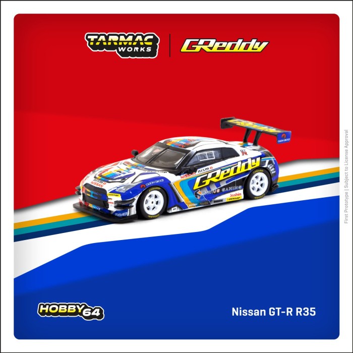 Jual Tarmac Works Nissan Skyline GT-R R35 Trust e-Racing Greddy LP27 ...