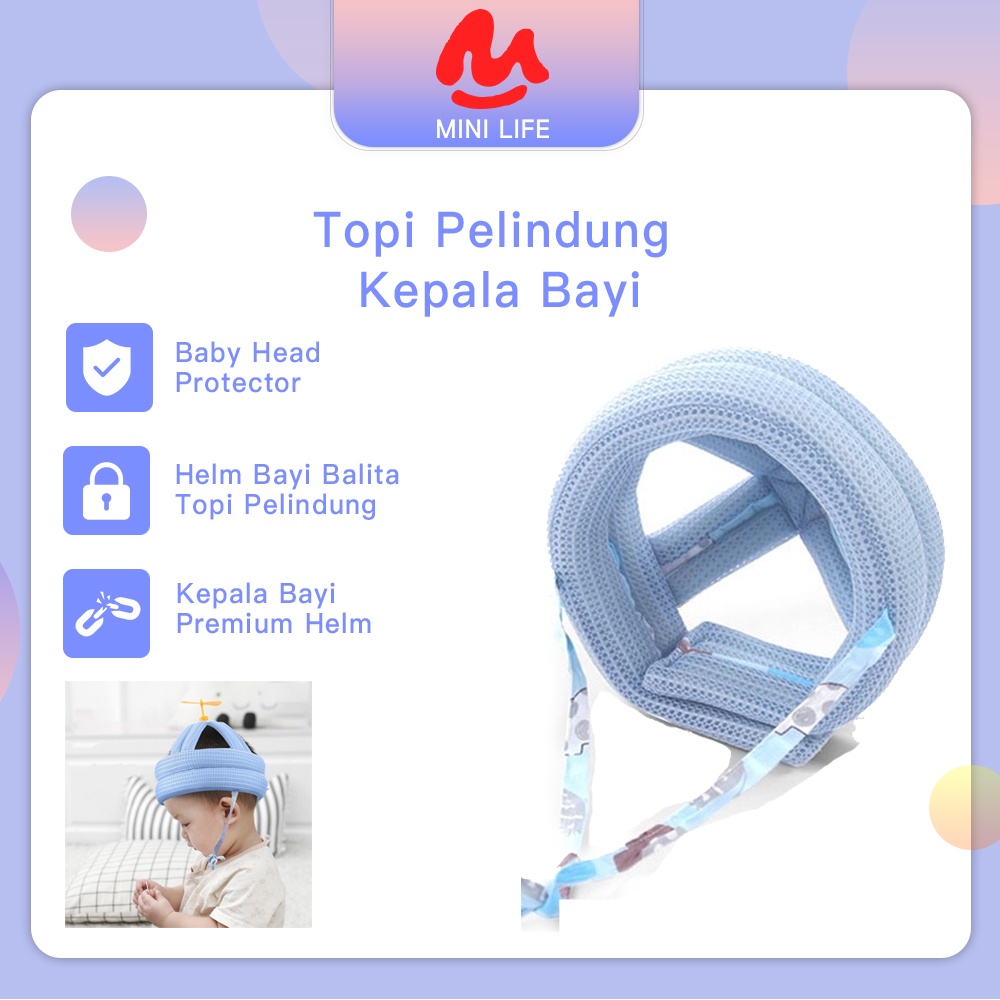 Jual Pelindung Kepala Bayi Helm Bayi Pelindung Kepala Helm Bayi Anti Bentur Topi Pelindung