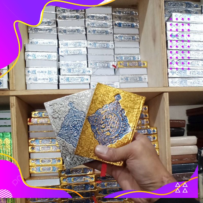 Jual Mushaf Alquran Mini /a7 Saku mushaf quran ukuran 7x10 cm EMAS ...