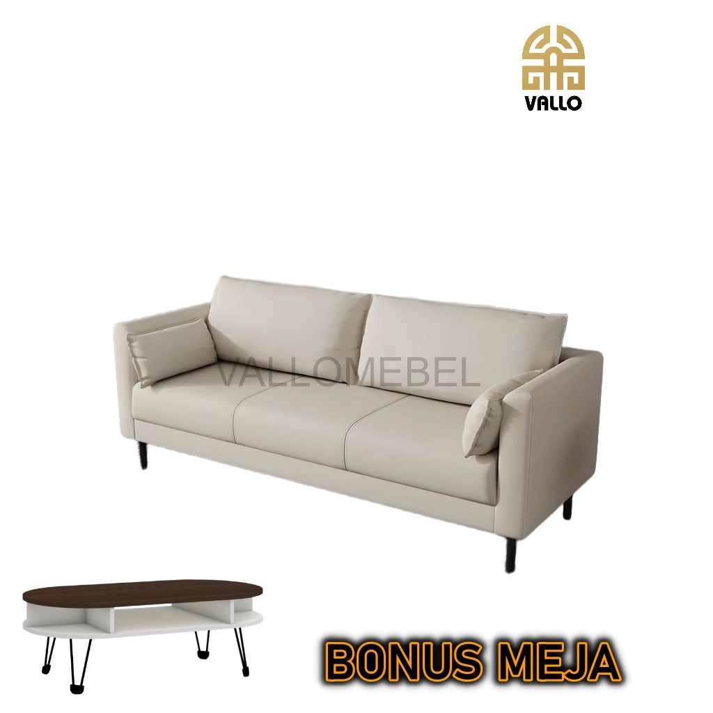 Jual Sofa Minimalis - Sofa 2 Seater - Kursi Ruang Tamu | Shopee Indonesia