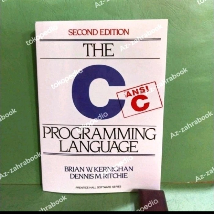 Jual buku The ANSI C Programming Language | Shopee Indonesia