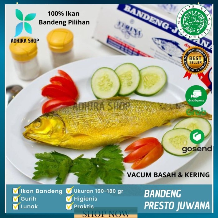 Jual Bandeng Presto Juwana Elrina Khas Semarang Vacum Basah 160 Gr 1