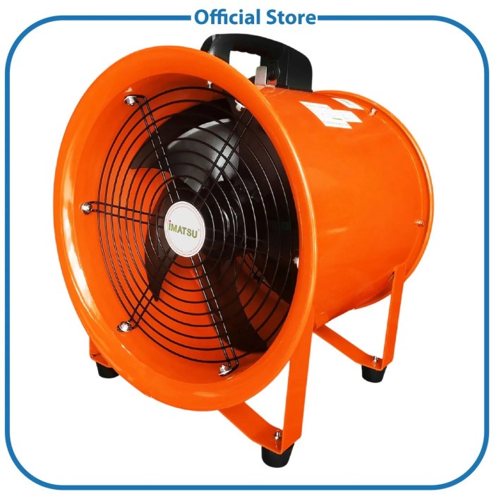 Jual Portable Ventilator / Blower / Exhaust / Drum Fan 14 Inch External ...