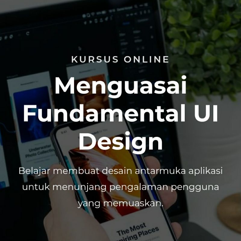 Jual KURSUS FUNDAMENTAL UI DESAIN DESIGN UX APLIKASI INTERFACE DIGITAL ...