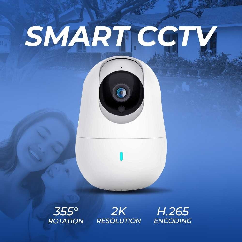 Jual V380 Kamera CCTV WiFi PTZ Smart Camera Night Vision 2K - Q11 [ I K ...