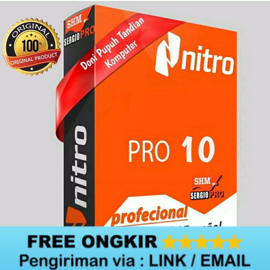 Jual Beli 1 Gratis 1 Nitro Pro PDF 10 Original Lifetime | Shopee Indonesia