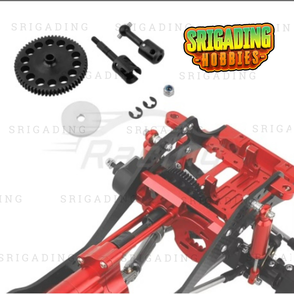 GPM Axial SCX10 & Wraith Upgrade Parts Aluminium Transmission Spur