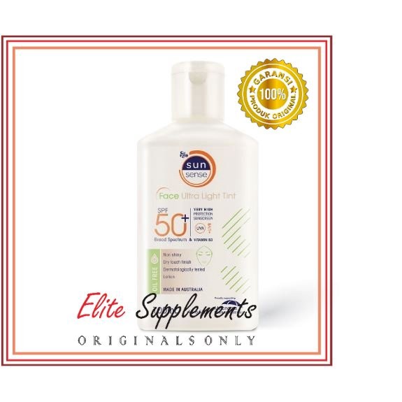 Jual SunSense Face Ultra Light Tint SPF 50+ 100 mL | Shopee Indonesia