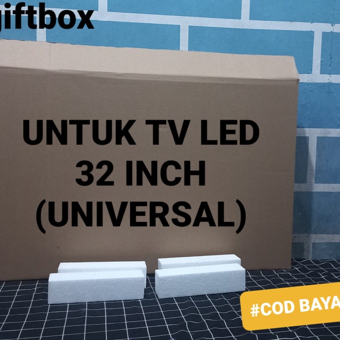 Jual KARDUS TV 32 INCH /BOX TV /UNTUK PINDAHAN/COD | Shopee Indonesia