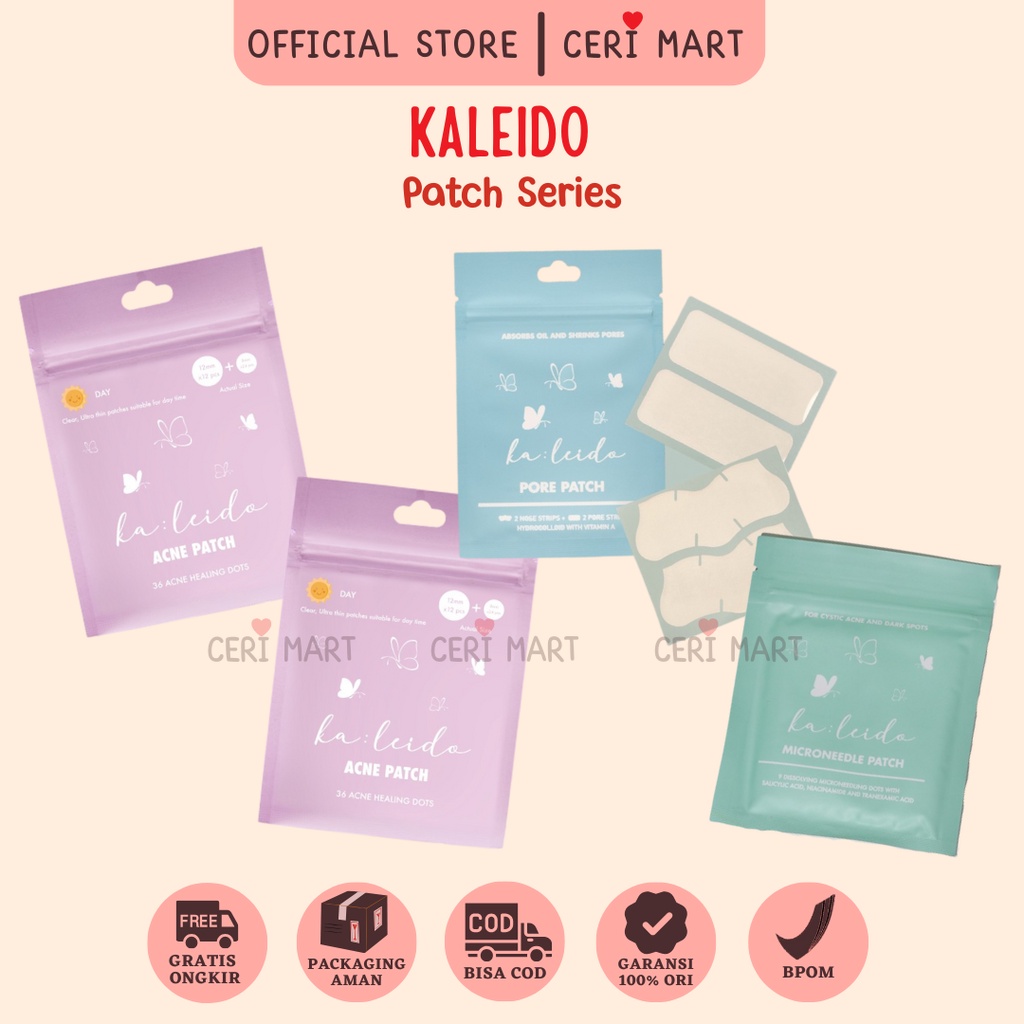 Jual Kaleido Acne Patch Day Acne Patch Night Microneedle Patch