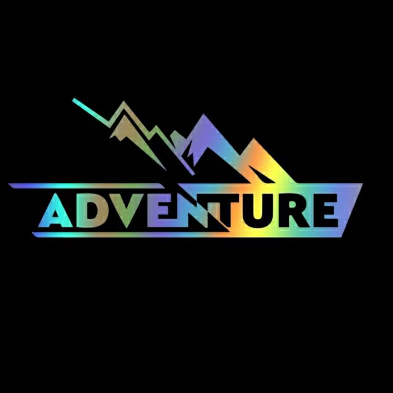 Jual Promo Stiker Mobil Adventure Stiker Mobil Stiker Kaca Stiker Mobil ...