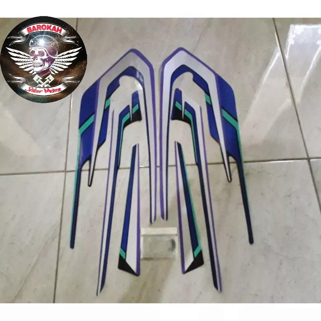 Jual AJS Striping Stiker YAMAHA RXS RX S Spesial Special 1994 BIRU ...