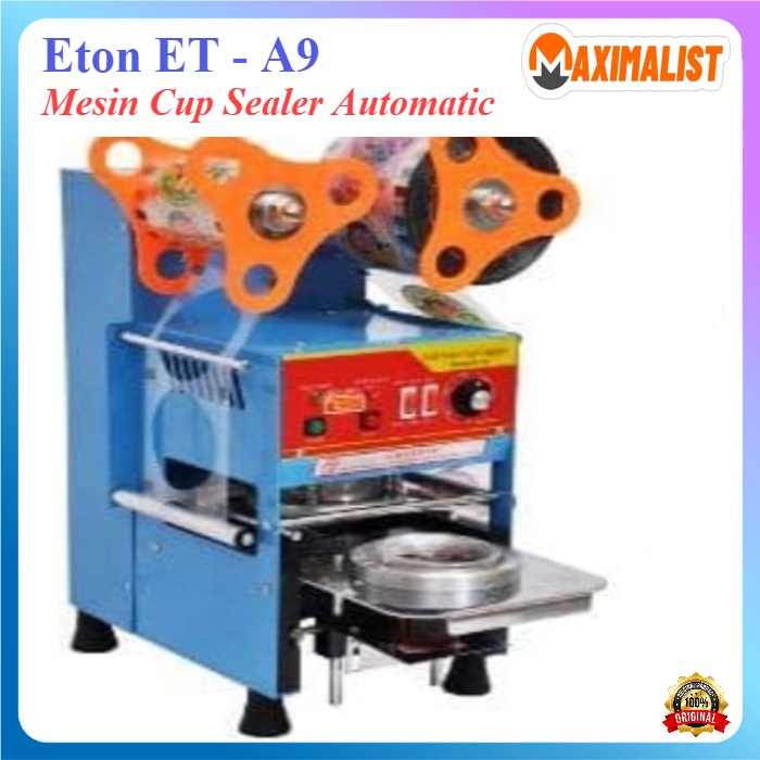 Jual ETON ETA9 Automatic Cup Sealer mesin Penyegel Cup Plastik