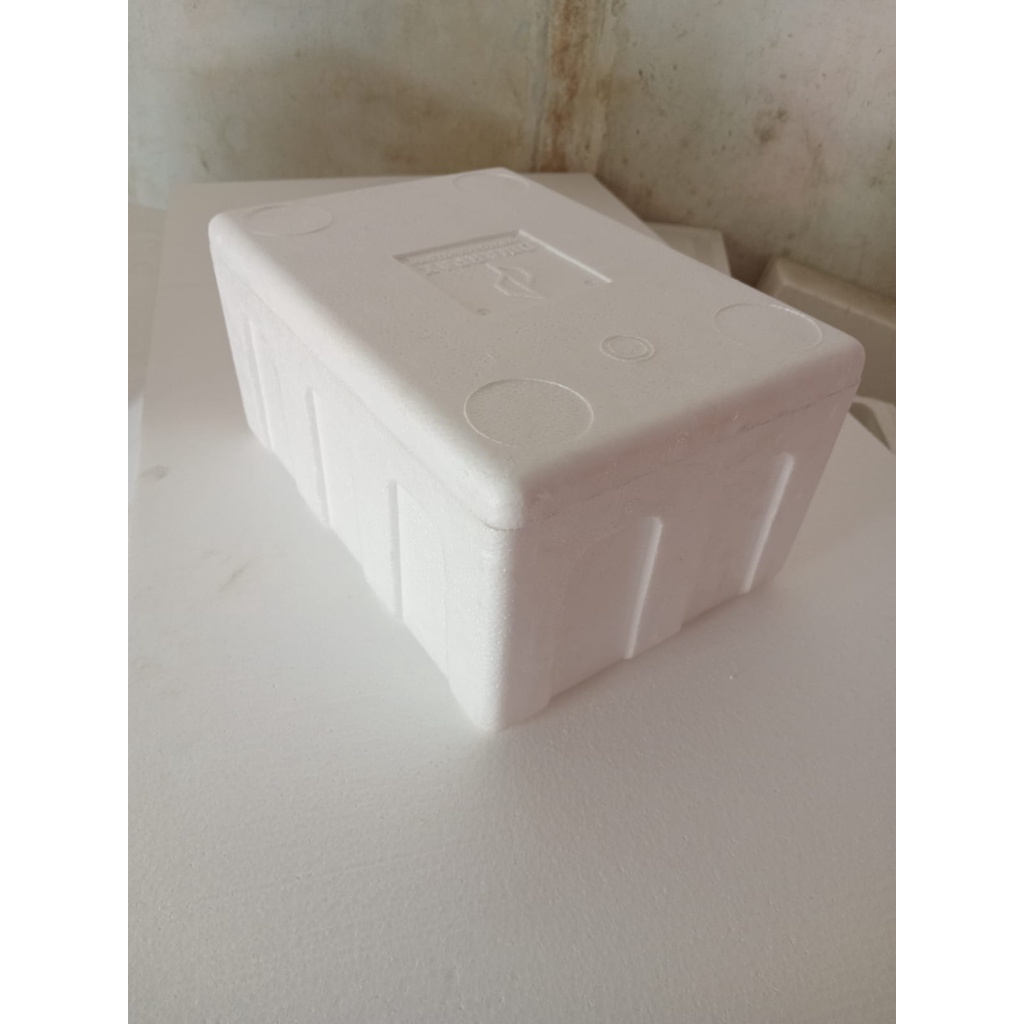 Jual STYROFOAM BOX 3 KG NEW / COOLER BOX / BOX IKAN /3KG/STY BOX 3KG ...