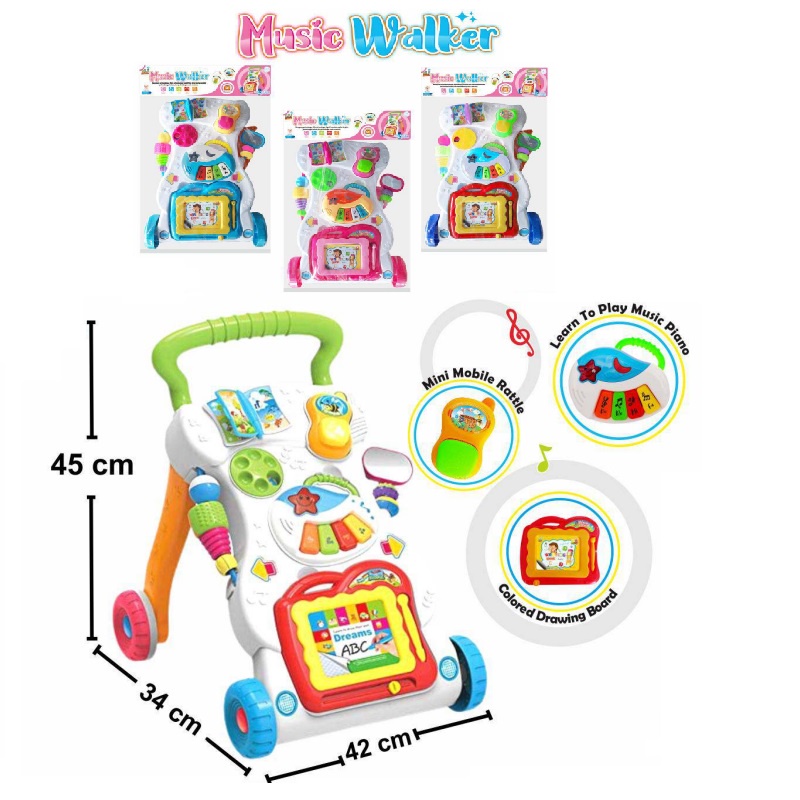 Baby push walker yang clearance bagus