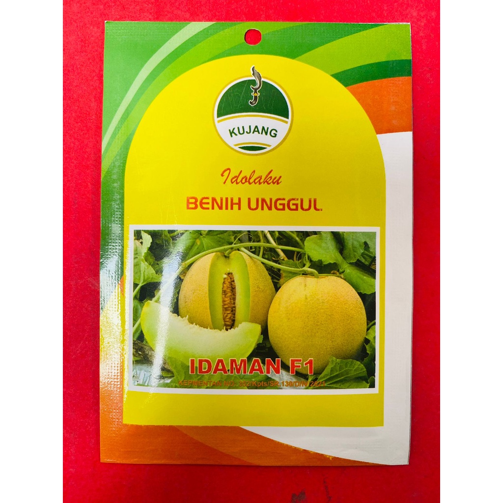 Jual Benih Melon IDAMAN F1 kemasan hemat 50biji dr Cap Kujang tahan