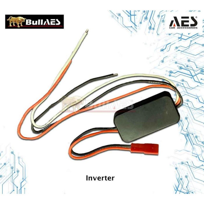 Jual INVERTER 12V LED CHIP DEVIL EYE ANGEL EYE AES BULLAES ORIGINAL ...