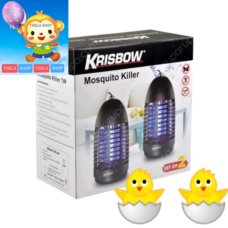 Jual Original Krisbow Perangkap Lampu Uv Nyamuk Mosquito Killer Krisbow